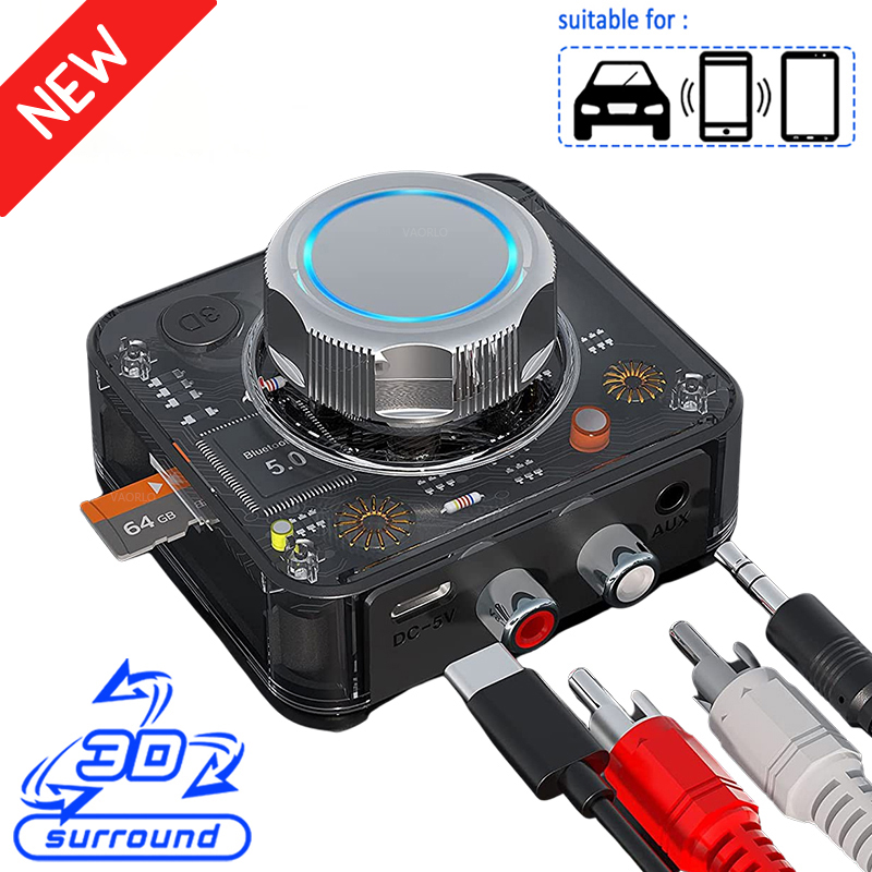 Home Cinema Bluetooth 5.1 - Bluetooth 5.0 Ses Alıcısı 3D Stereo