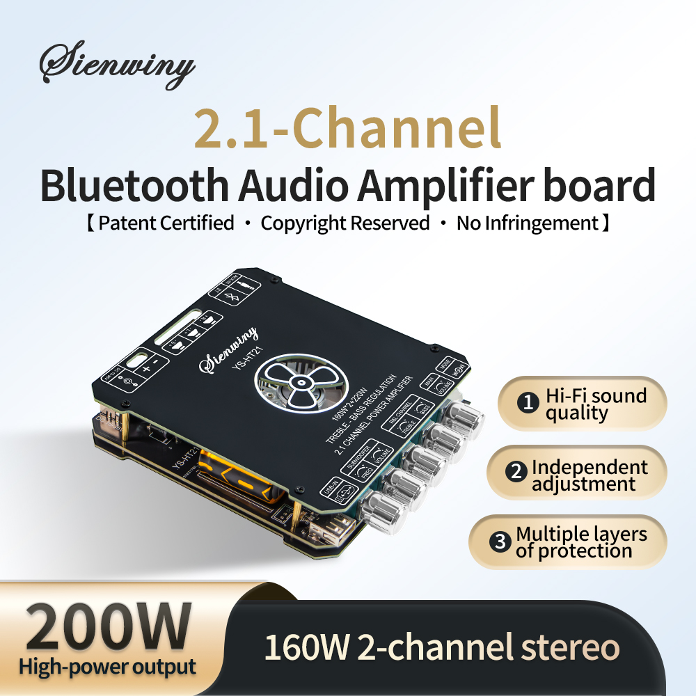 Home Cinema Bluetooth 5.1 - YS-HT21 Bluetooth 5.1 Ses Amplifikatör Kartı