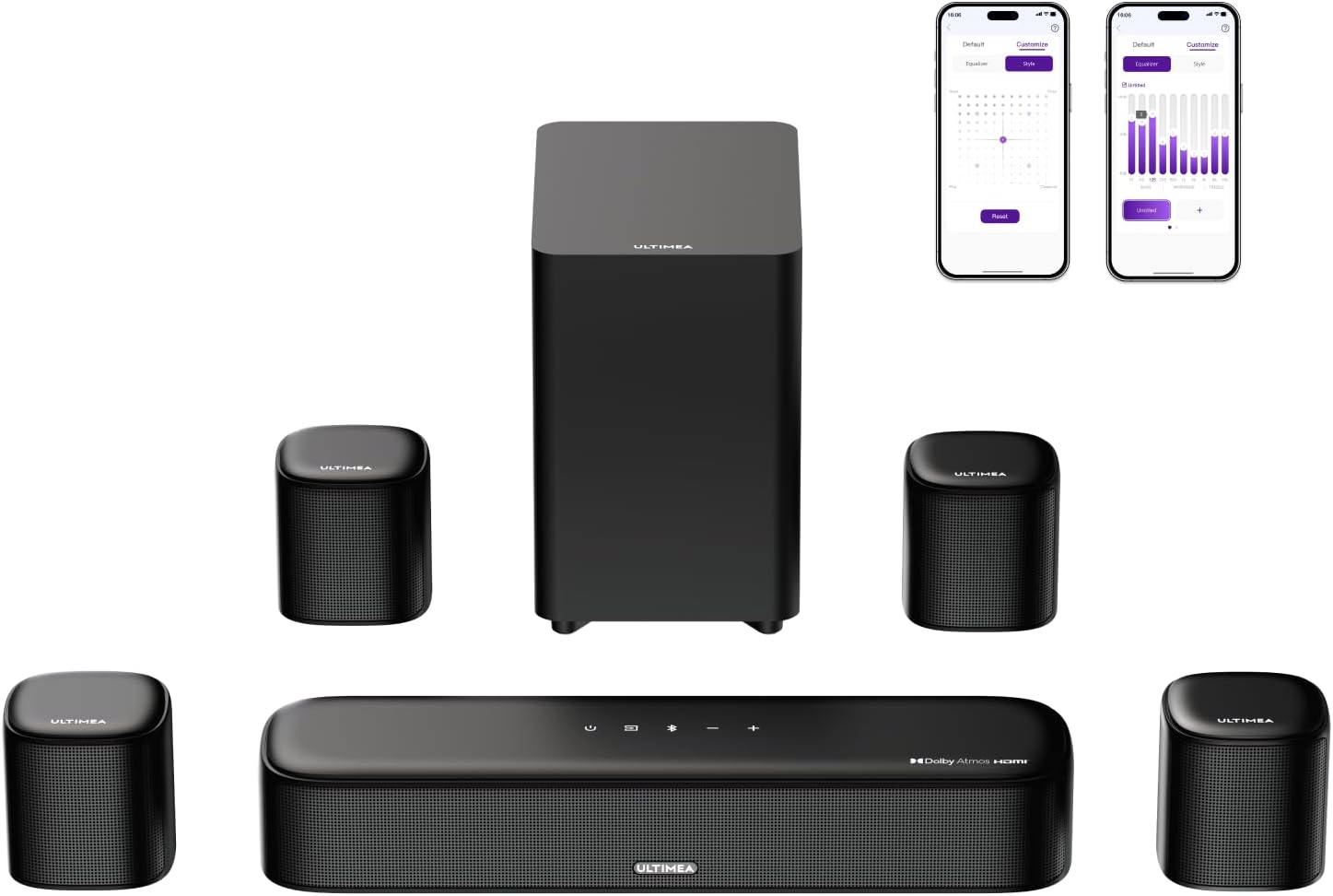 Home Cinema Atmos - TV için 7.1 Kanal Dolby Atmos