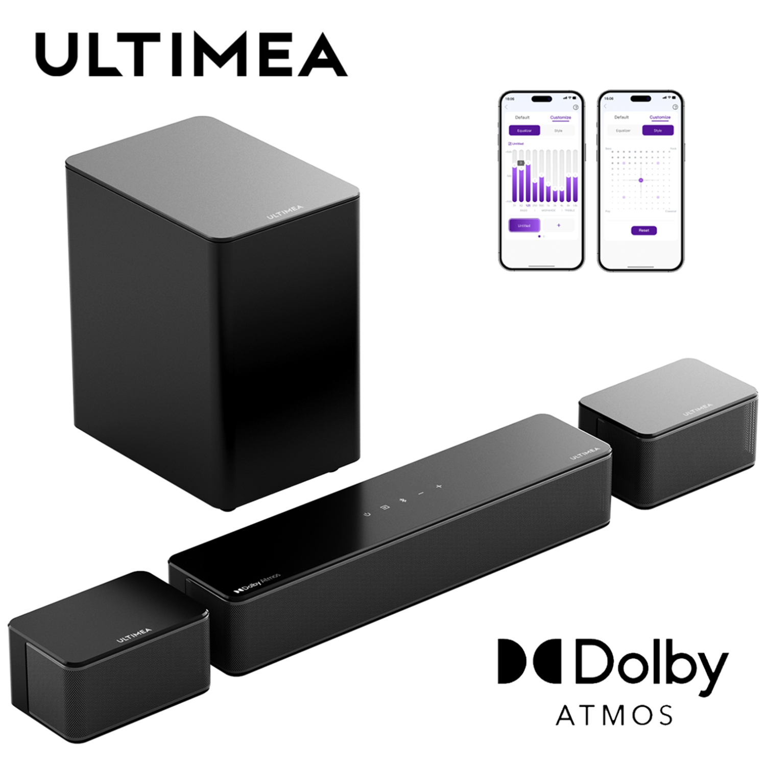 ULTIMEA 5.1 Dolby Atmos özelli - Home Cinema Atmos incelemesi ve fiyatı