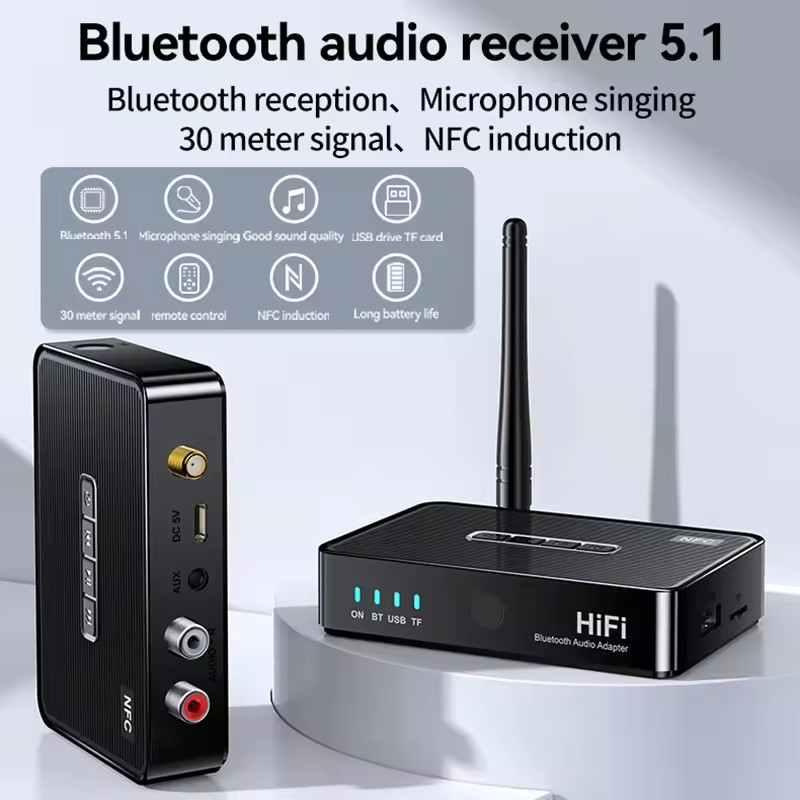 NFC Bluetooth Alıcısı 6.5mm BT - Home Cinema Bluetooth 5.1 incelemesi ve fiyatı