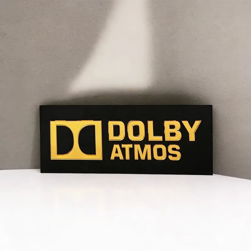 3D Altın Rengi Akrilik Ev Sine - Home Cinema Atmos incelemesi ve fiyatı