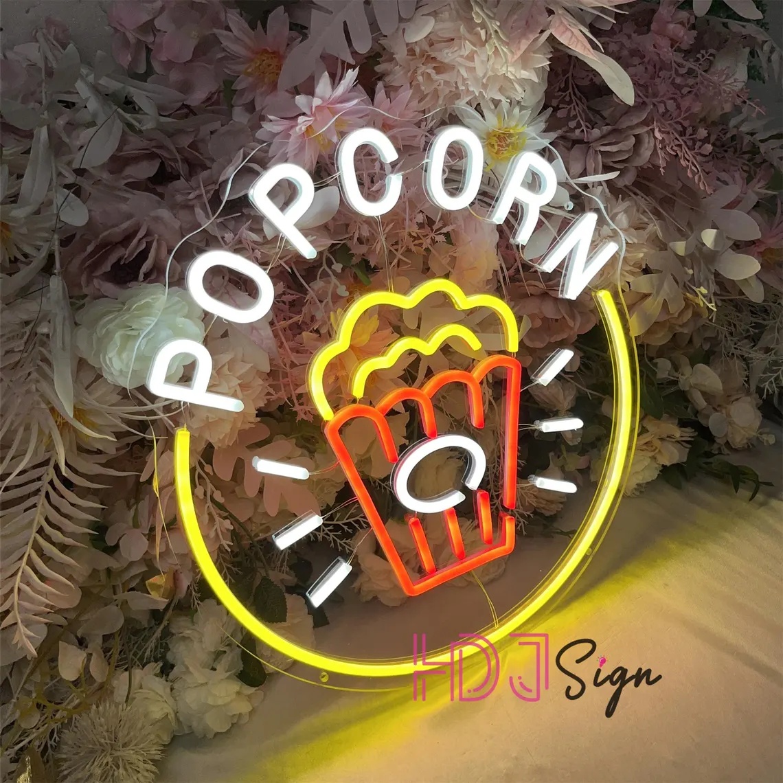 Popcorn LED Neon Tabela, Yemek - Home Cinema Food incelemesi ve fiyatı