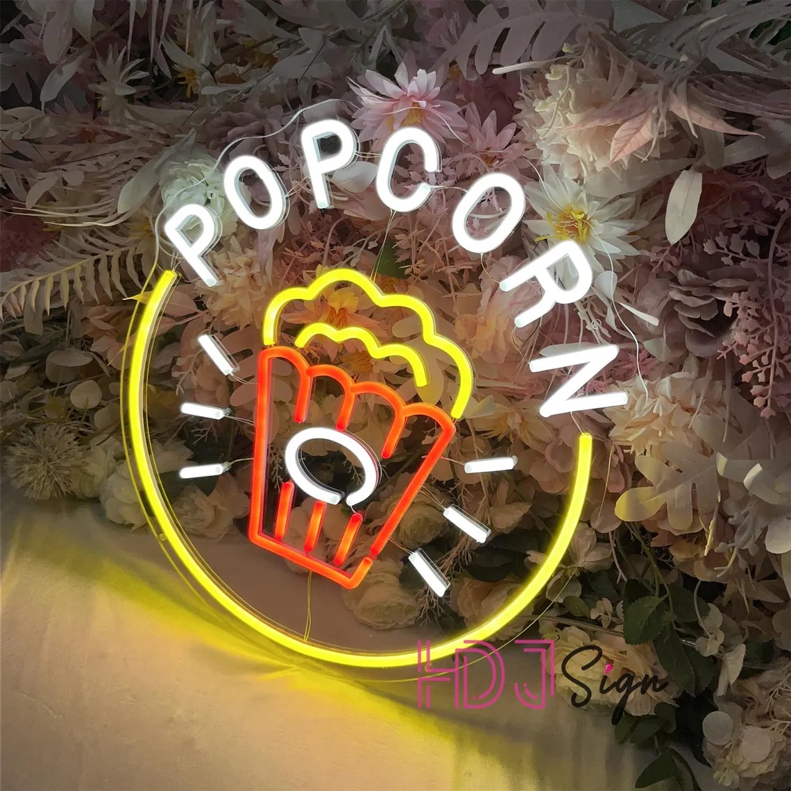 Popcorn LED Neon Tabela, Yemek - Home Cinema Food incelemesi ve fiyatı