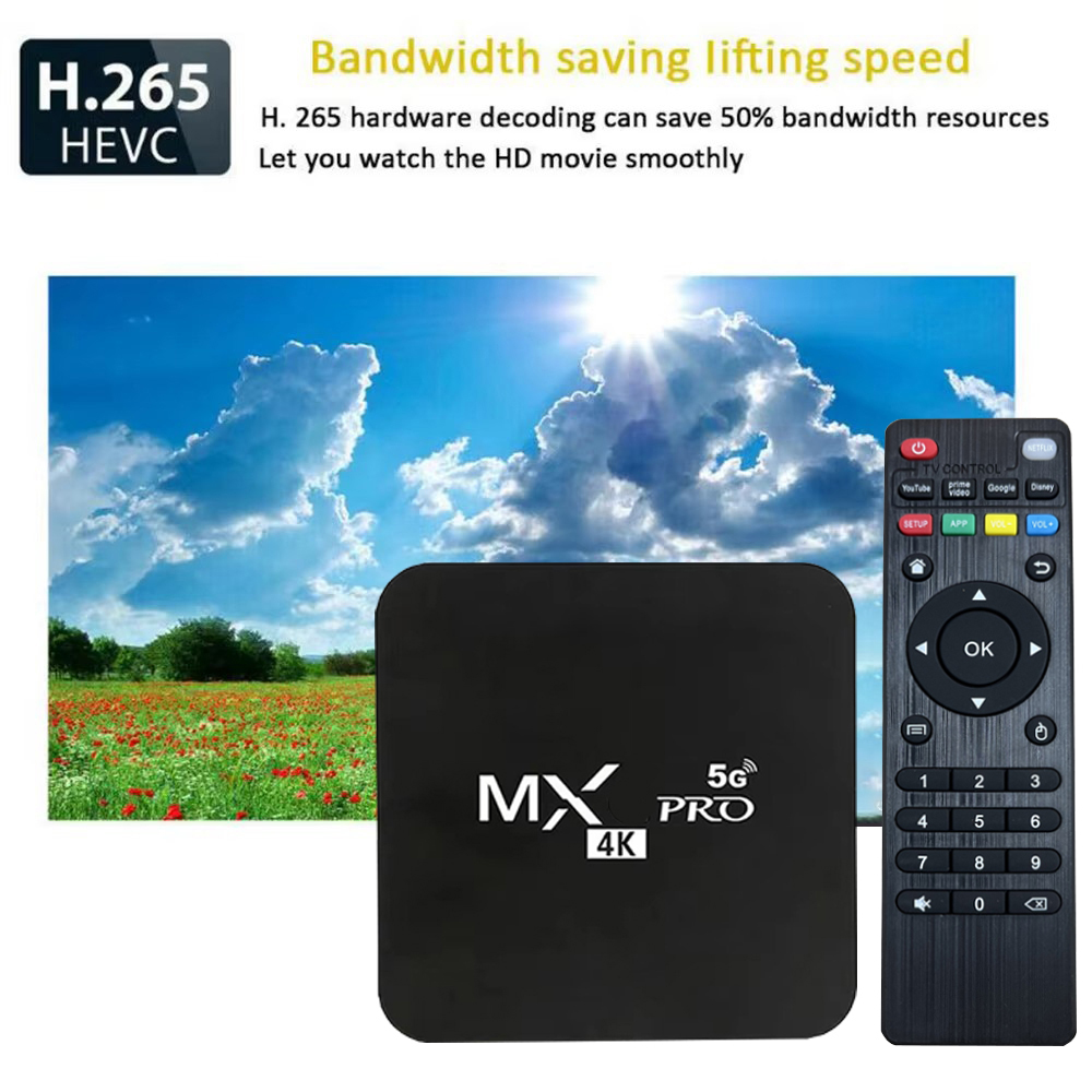 MX-Pro Akıllı TV Kutusu 4K HD  - Home Cinema Atmos incelemesi ve fiyatı