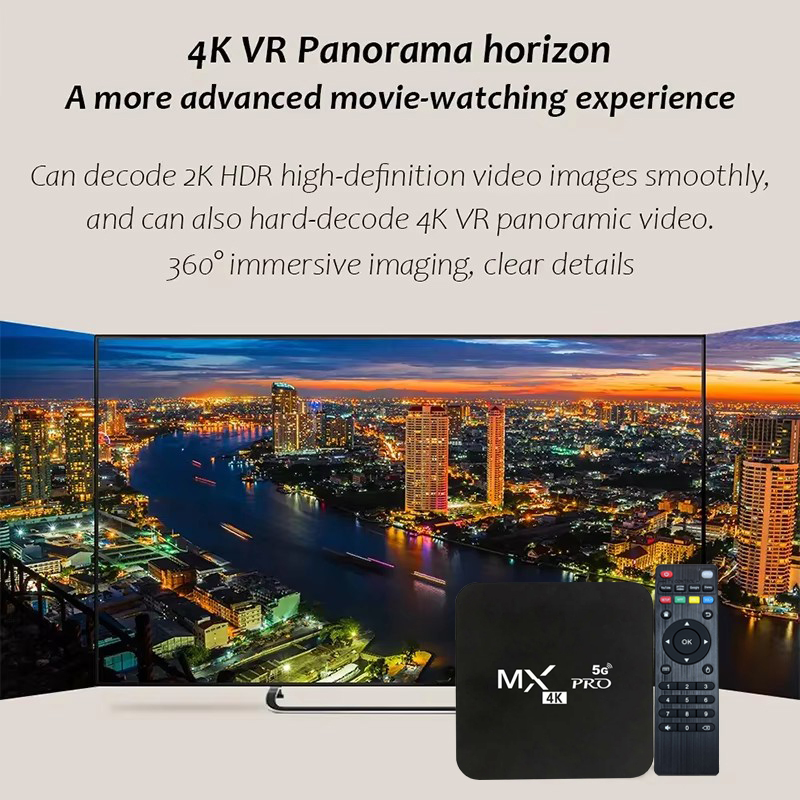MX-Pro Akıllı TV Kutusu 4K HD  - Home Cinema Atmos incelemesi ve fiyatı