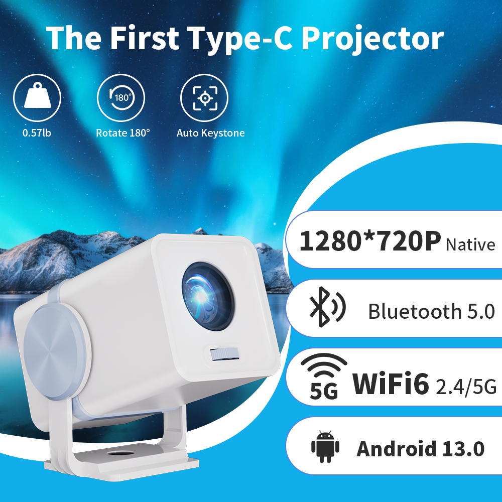 DESS Projektör Android 13 Çift - Home Cinema Focal incelemesi ve fiyatı