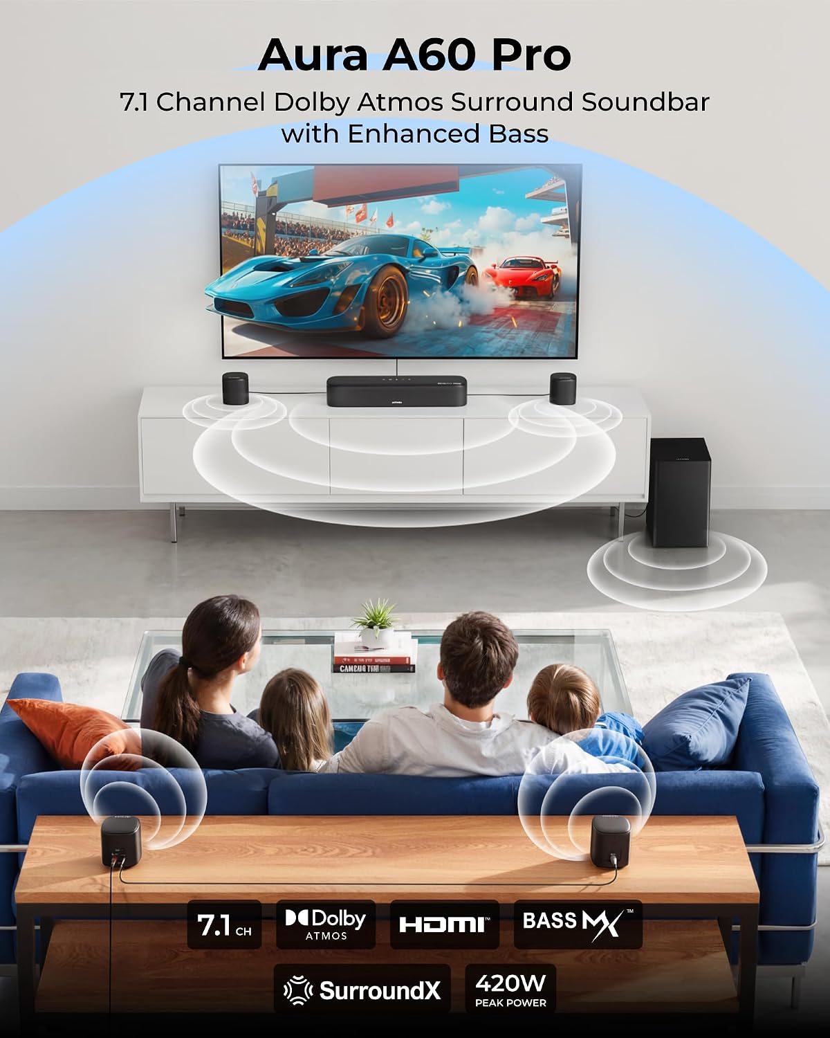 TV için 7.1 Kanal Dolby Atmos  - Home Cinema Atmos incelemesi ve fiyatı