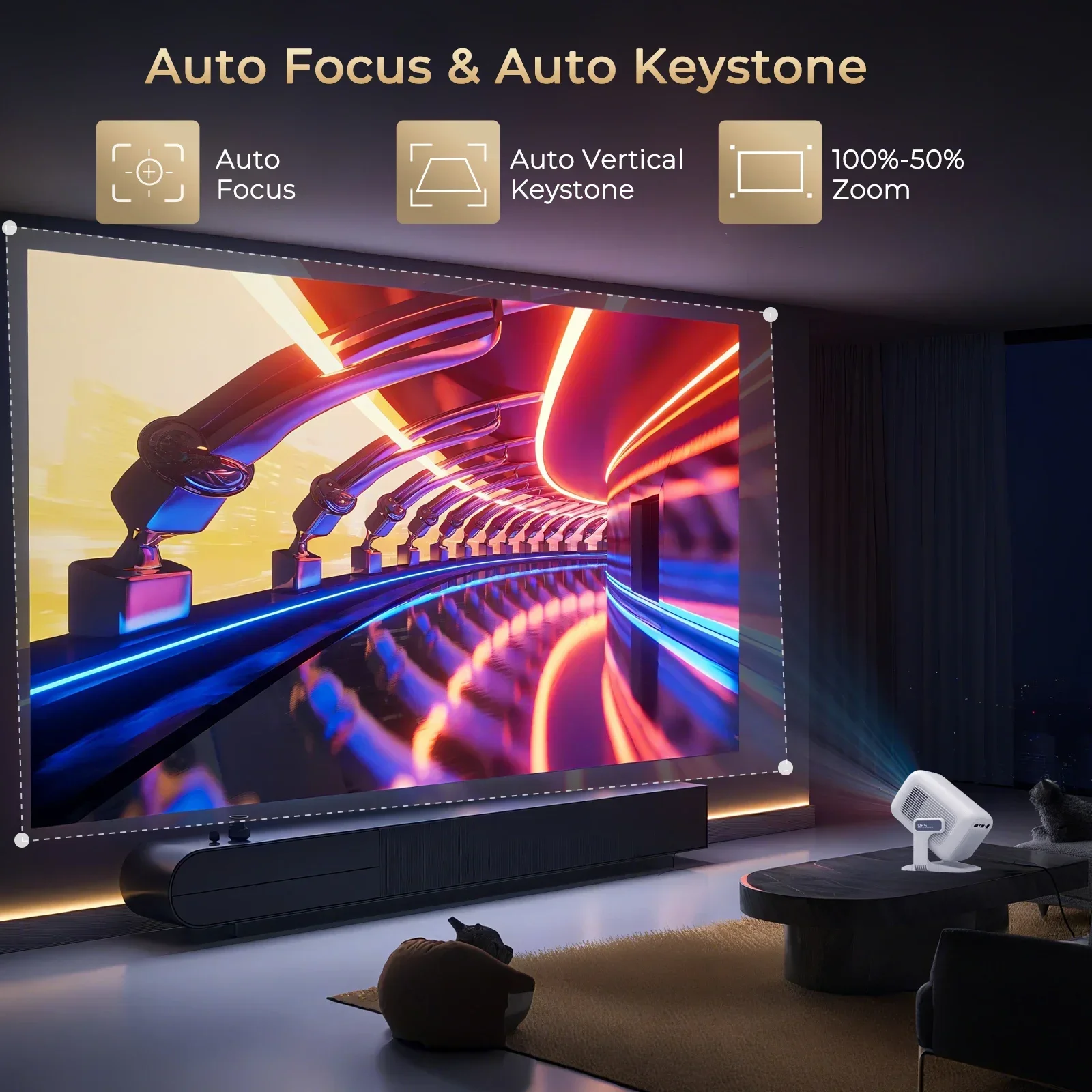 LynCast 4K X3AQ Projektör 500A - Home Cinema Focal incelemesi ve fiyatı