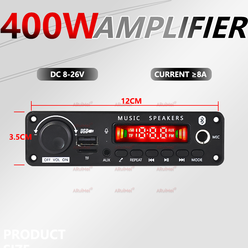 400W DIY Ev Tipi Dijital Amfi  - Home Cinema Bluetooth 5.1 incelemesi ve fiyatı